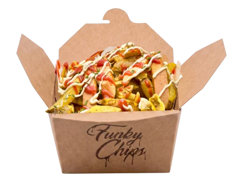 Funky Sausage & Chips
