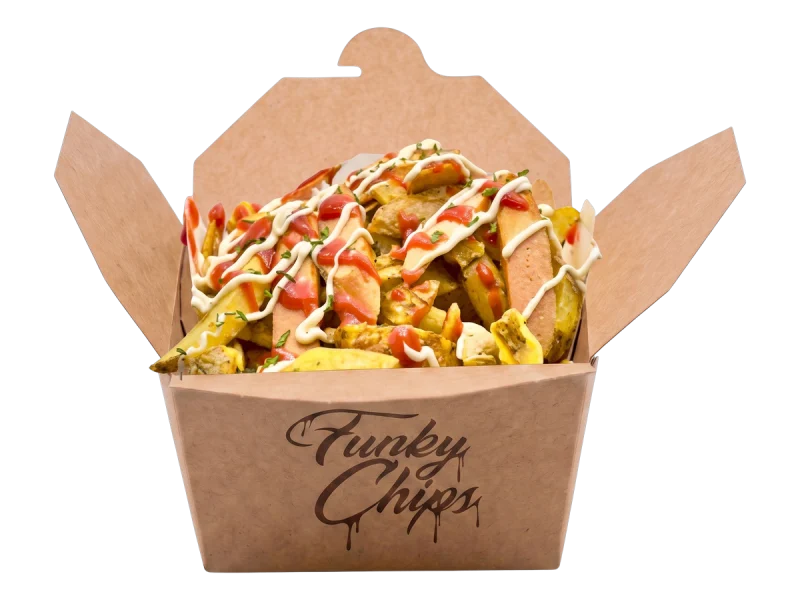 Funky Sausage & Chips