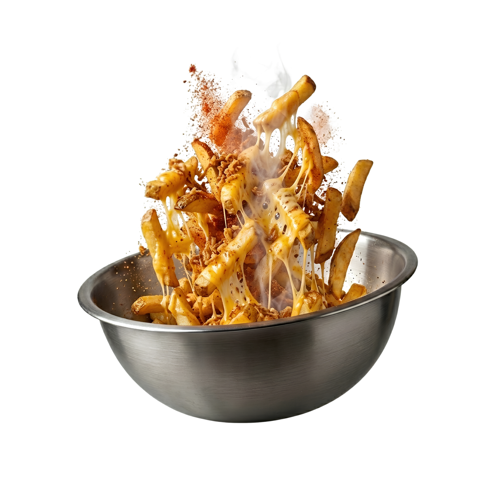 Chef Celal Cheesy Chips Master Steel Bowl Toss