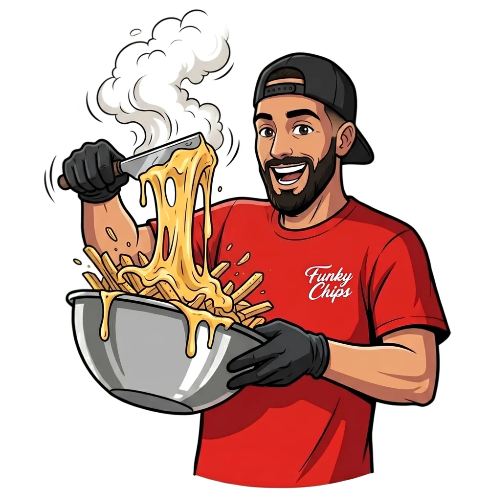 Chef Jalal Mascot - WARM CHEESE & CHEDDAR