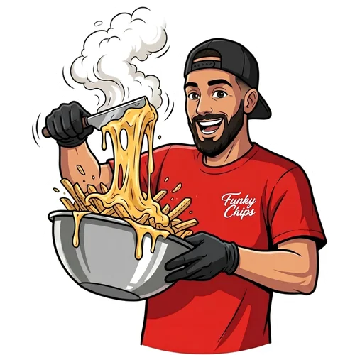 Chef Jalal Mascot - WARM CHEESE & CHEDDAR